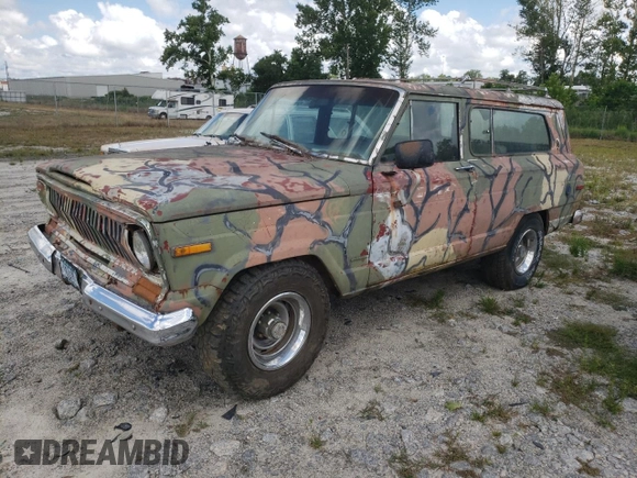 1978 Jeep Grand Wagoneer with VIN J8A16NN094393, listed as a Copart auction lot 65033325 with 370,462 mi miles and Clean title. Bid and sale history available at DreamBid. Image 1.