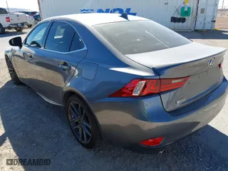 2015 Lexus IS 350 with VIN JTHBE1D21F5019906, listed as a IAAI auction lot 41484147 with 84,249 mi miles. Bid and sale history available at carsss.com. Image 3.