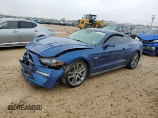 2022 Ford Mustang GT with VIN 1FA6P8CF0N5123558, listed as a Copart auction lot 83417194 with Not Provided miles and Salvage Title. Bid and sale history available at DreamBid. Image 1.