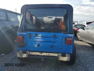 1992 Jeep Wrangler z VIN 2J4FY19P6NJ559597, wystawiony jako Copart lot #74990384 z przebiegiem 150 298 mil mil oraz Szkoda całkowita • Salvage title. Historia ofert i sprzedaży dostępna na DreamBid. Obrazek 10.