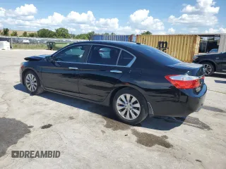 2015 Honda Accord EX-L with VIN 1HGCR2F81FA135648, listed as a Copart auction lot 60317355 with 217,789 mi miles and Salvage title. Bid and sale history available at DreamBid. Image 2.