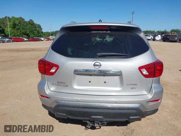 2017 Nissan Pathfinder SV with VIN 5N1DR2MN6HC654774, listed as a IAAI auction lot 42019188 with 118,724 mi miles and . Bid and sale history available at DreamBid. Image 17.