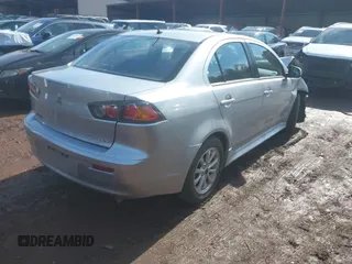 2012 Mitsubishi Lancer ES with VIN JA32U2FU0CU032137, listed as a IAAI auction lot 41435033 with 177,811 mi miles. Bid and sale history available at carsss.com. Image 4.