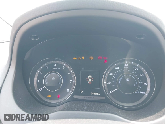 2017 Hyundai Azera с VIN KMHFG4JG6HA574743, выставлен на аукционе IAAI как лот 42406563 с пробегом 54 859 миль миль и . История ставок и продаж доступна на DreamBid. Изображение 7.