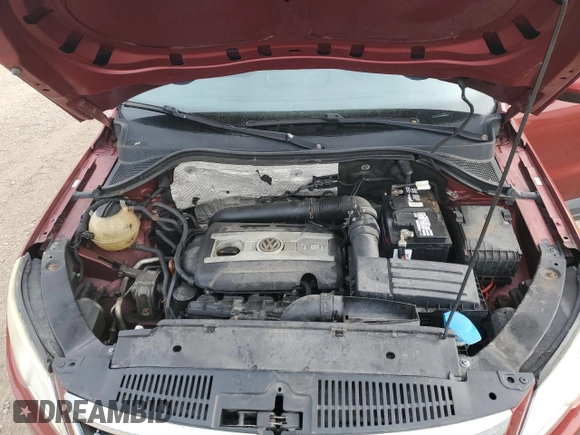 2010 Volkswagen Tiguan S with VIN WVGAV7AX4AW003844, listed as a Copart auction lot 57877965 with 120,783 mi miles and Clean title. Bid and sale history available at DreamBid. Image 12.