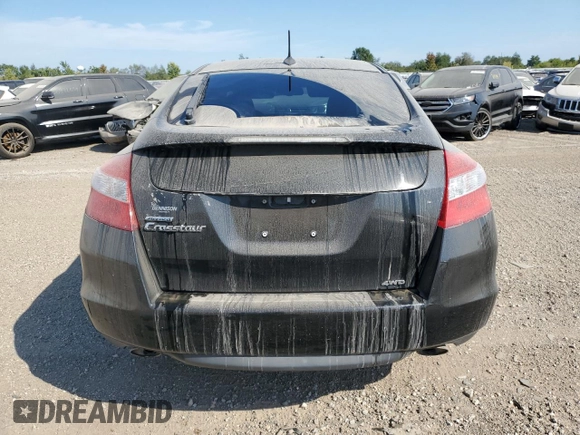 2011 Honda Accord Crosstour EX-L with VIN 5J6TF2H5XBL004821, listed as a Copart auction lot 71810574 with 167,445 mi miles and Salvage Title. Bid and sale history available at carsss.com. Image 6.