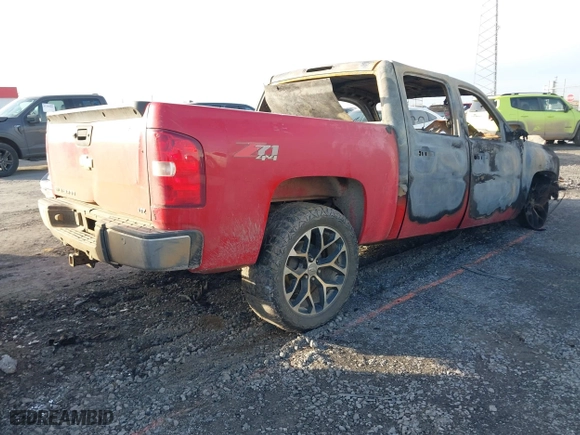 2009 Chevrolet Silverado 1500 LTZ with VIN 3GCEK33M19G163118, listed as a IAAI auction lot 41374039 with 1 mi miles. Bid and sale history available at carsss.com. Image 4.