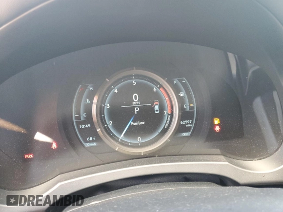 2018 Lexus IS 300 with VIN JTHBA1D2XJ5075055, listed as a Copart auction lot 52713195 with 62,597 mi miles and Salvage title. Bid and sale history available at DreamBid. Image 9.