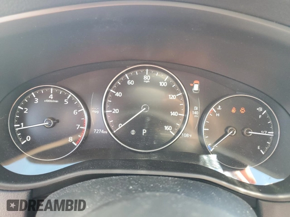 2024 Mazda CX-50 S Premium Plus with VIN 7MMVABEM3RN213213, listed as a Copart auction lot 73853554 with 7,274 mi miles and Salvage title. Bid and sale history available at DreamBid. Image 9.
