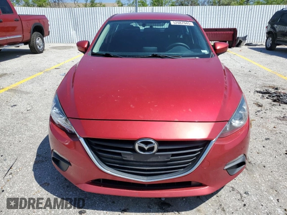 2016 Mazda 3 i Sport with VIN 3MZBM1K76GM267614, listed as a Copart auction lot 52087945 with 172,683 mi miles and Salvage Title. Bid and sale history available at DreamBid. Image 5.