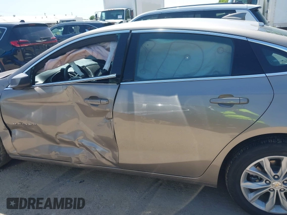 2025 Chevrolet Malibu LT with VIN 1G1ZD5ST7SF117955, listed as a IAAI auction lot 42021225 with 15,346 mi miles and . Bid and sale history available at DreamBid. Image 14.