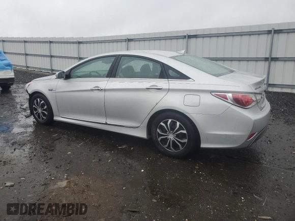2012 Hyundai Sonata Hybrid with VIN KMHEC4A44CA020400, listed as a Copart auction lot 52800445 with 89,972 mi miles and Salvage Title. Bid and sale history available at DreamBid. Image 2.