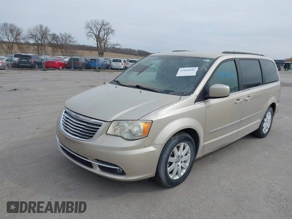 2012 Chrysler Town & Country Touring with VIN 2C4RC1BG5CR278756, listed as a IAAI auction lot 41844042 with 115,072 mi miles. Bid and sale history available at carsss.com. Image 12.