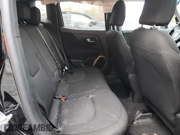 2017 Jeep Renegade Sport with VIN ZACCJBAB6HPF27164, listed as a Copart auction lot 53180005 with 70,086 mi miles and Salvage Title. Bid and sale history available at carsss.com. Image 12.