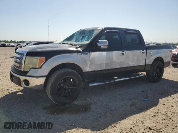 2009 Ford F-150 XL with VIN 1FTRW12849FA12273, listed as a Copart auction lot 52548555 with 190,892 mi miles and Salvage Title. Bid and sale history available at carsss.com. Image 1.