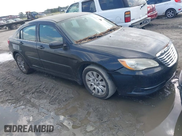 2012 Chrysler 200 LX with VIN 1C3CCBAB9CN214335, listed as a IAAI auction lot 42003721 with 225,632 mi miles and . Bid and sale history available at carsss.com. Image 1.