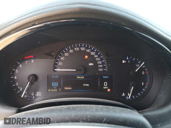 2013 Cadillac XTS Luxury with VIN 2G61R5S32D9167358, listed as a Copart auction lot 53121215 with 81,535 mi miles and Salvage title. Bid and sale history available at DreamBid. Image 9.