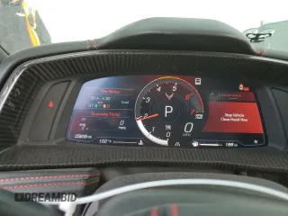 2021 Chevrolet Corvette 3LT with VIN 1G1YC2D42M5105403, listed as a Copart auction lot 43634015 with 25,635 mi miles and Salvage Title. Bid and sale history available at carsss.com. Image 9.