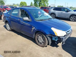 2008 Ford Focus SE with VIN 1FAHP35N18W204891, listed as a IAAI auction lot 42656802 with 183,378 mi miles and . Bid and sale history available at DreamBid. Image 1.