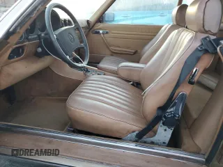 1987 Mercedes-Benz 560 560SL with VIN WDBBA48D1HA056537, listed as a Copart auction lot 80232424 with 251,006 mi miles and Clean Title. Bid and sale history available at carsss.com. Image 7.