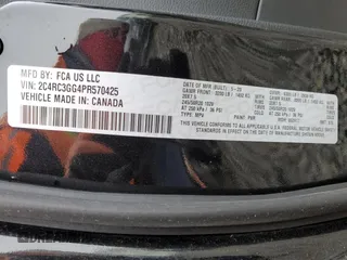 2023 Chrysler Pacifica Limited with VIN 2C4RC3GG4PR570425, listed as a Copart auction lot 86352374 with Not provided miles and Salvage title. Bid and sale history available at DreamBid. Image 13.