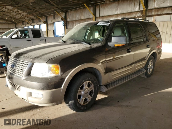 2006 Ford Expedition Eddie Bauer with VIN 1FMFU18526LA76553, listed as a Copart auction lot 47435985 with 199,952 mi miles and Salvage Title. Bid and sale history available at carsss.com. Image 1.