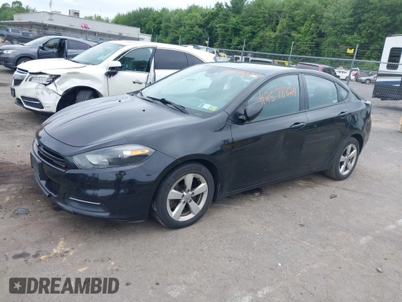 2015 Dodge Dart SXT with VIN 1C3CDFBB4FD406081, listed as a IAAI auction lot 42578324 with 167,523 mi miles and . Bid and sale history available at DreamBid. Image 2.