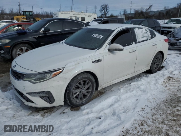 2020 Kia Optima LX with VIN 5XXGT4L3XLG434609, listed as a Copart auction lot 45548425 with 66,889 mi miles and Salvage Title. Bid and sale history available at carsss.com. Image 1.
