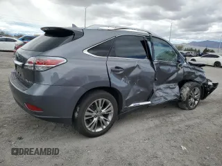 2013 Lexus RX 450h with VIN JTJBC1BA7D2440428, listed as a Copart auction lot 48404205 with 145,474 mi miles and Salvage Title. Bid and sale history available at DreamBid. Image 3.