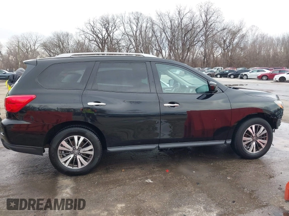 2017 Nissan Pathfinder SL with VIN 5N1DR2MM9HC664948, listed as a IAAI auction lot 41213747 with 93,521 mi miles. Bid and sale history available at carsss.com. Image 13.