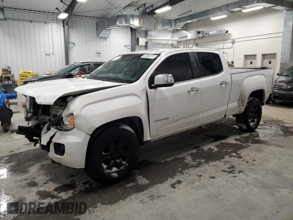 2016 GMC Canyon 2WD SLT with VIN 1GTG5DE3XG1171725, listed as a Copart auction lot 87888275 with 177,100 mi miles and Non Repairable. Bid and sale history available at carsss.com. Image 1.