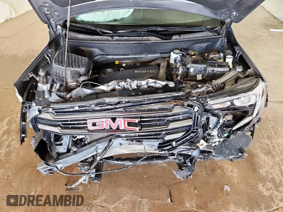 2021 GMC Terrain SLE with VIN 3GKALMEV7ML369281, listed as a Copart auction lot 64128775 with 71,111 mi miles and Clean title. Bid and sale history available at DreamBid. Image 12.