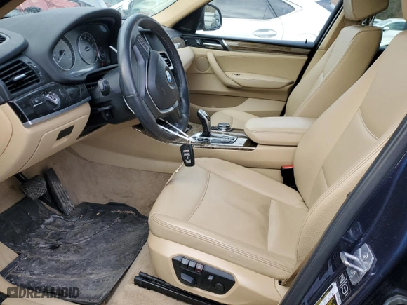 2015 BMW X4 xDrive28i with VIN 5UXXW3C55F0M88293, listed as a Copart auction lot 41791505 with 111260 miles and Salvage Title. Bid and sale history available at carsss.com. Image 7.