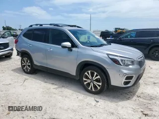 2019 Subaru Forester Limited with VIN JF2SKAUC6KH569535, listed as a Copart auction lot 65501905 with 75,209 mi miles and Salvage title. Bid and sale history available at DreamBid. Image 4.