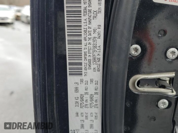 2015 Ram 1500 Express z VIN 1C6RR7FT5FS631970, wystawiony jako Copart lot #50608695 z przebiegiem Nie podano mil oraz Szkoda całkowita • Salvage title. Historia ofert i sprzedaży dostępna na DreamBid. Obrazek 14.