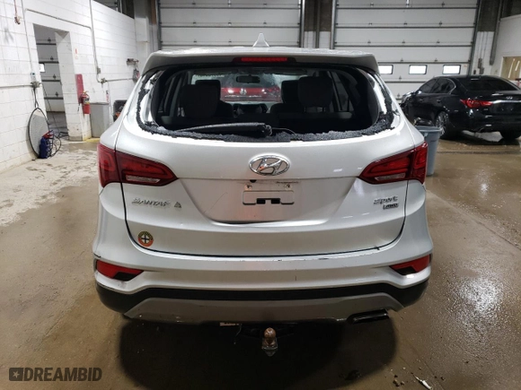 2017 Hyundai Santa Fe Sport 2.4L with VIN 5XYZTDLB2HG441525, listed as a Copart auction lot 49873315 with 136,576 mi miles and Salvage Title. Bid and sale history available at carsss.com. Image 6.