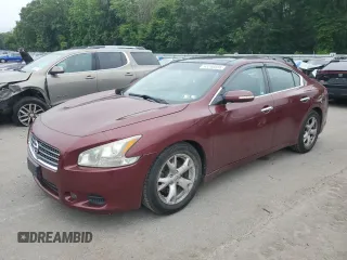 2011 Nissan Maxima SV with VIN 1N4AA5AP8BC854753, listed as a Copart auction lot 63248035 with 101,822 mi miles and Salvage title. Bid and sale history available at DreamBid. Image 1.