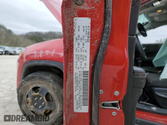 2019 Jeep Compass Sport with VIN 3C4NJDAB6KT827629, listed as a Copart auction lot 52756685 with 44,882 mi miles and Salvage title. Bid and sale history available at DreamBid. Image 14.
