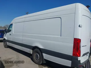 2024 Mercedes-Benz Sprinter Cargo with VIN W1Y4NDHY6RT172013, listed as a IAAI auction lot 41407339 with 166,083 mi miles. Bid and sale history available at carsss.com. Image 14.