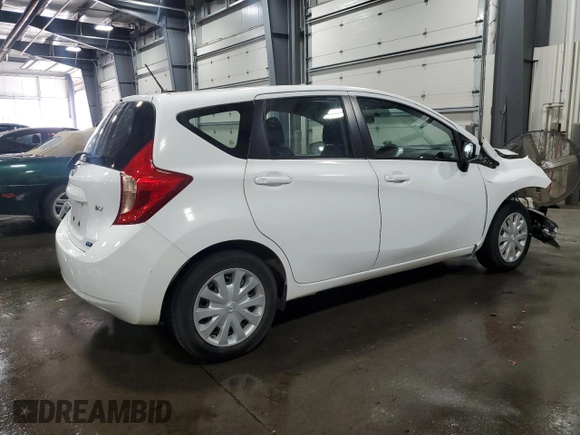 2016 Nissan Note S Plus with VIN 3N1CE2CP8GL362628, listed as a Copart auction lot 75544324 with 9,433 mi miles and Salvage Title. Bid and sale history available at DreamBid. Image 3.