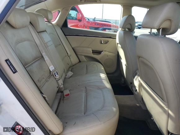 2011 Hyundai Azera Limited with VIN KMHFC4DF0BA532512, listed as a Copart auction lot 77022704 with 148,307 mi miles and Salvage Title. Bid and sale history available at carsss.com. Image 10.
