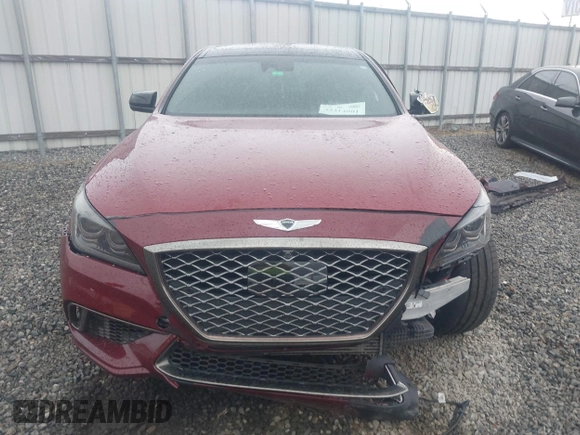 2018 Genesis G80 Sport with VIN KMHGN4JB4JU225812, listed as a IAAI auction lot 42314901 with 109,005 mi miles and . Bid and sale history available at DreamBid. Image 12.