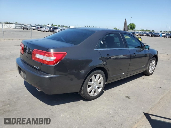 2007 Lincoln MKZ with VIN 3LNHM26TX7R614418, listed as a Copart auction lot 55145445 with 198,915 mi miles and Salvage Title. Bid and sale history available at carsss.com. Image 3.