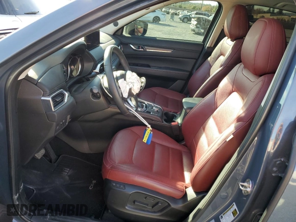 2024 Mazda CX-5 2.5 S Carbon Edition with VIN JM3KFBCL1R0449541, listed as a Copart auction lot 85809634 with 15,480 mi miles and Salvage Title. Bid and sale history available at carsss.com. Image 7.