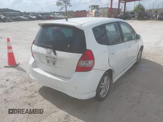 2007 Honda Fit Sport with VIN JHMGD38667S049679, listed as a IAAI auction lot 41960652 with 349,169 mi miles. Bid and sale history available at carsss.com. Image 4.