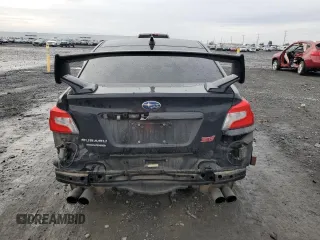 2020 Subaru WRX STI Limited with VIN JF1VA2Y6XL9818008, listed as a Copart auction lot 84544534 with 128,264 mi miles and Salvage Title. Bid and sale history available at carsss.com. Image 6.