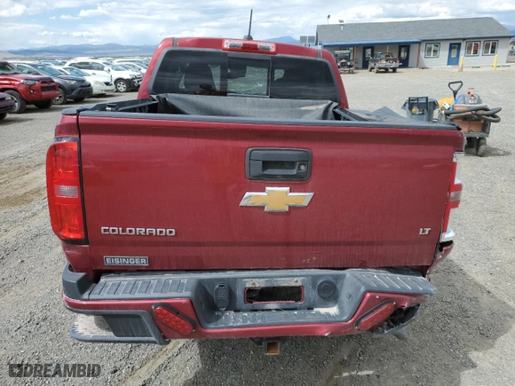 2017 Chevrolet Colorado 4WD LT with VIN 1GCPTCE15H1198444, listed as a Copart auction lot 86811694 with 0 mi miles and Salvage Title. Bid and sale history available at carsss.com. Image 6.