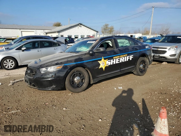 2019 Ford Police Interceptor z VIN 1FAHP2MK8KG112261, wystawiony jako Copart lot #79848184 z przebiegiem Nie podano mil oraz Szkoda całkowita • Salvage title. Historia ofert i sprzedaży dostępna na DreamBid. Obrazek 1.