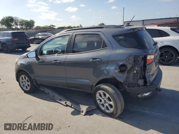 2021 Ford EcoSport SE with VIN MAJ3S2GE2MC395779, listed as a Copart auction lot 54694425 with 118,829 mi miles and Non Repairable. Bid and sale history available at carsss.com. Image 2.