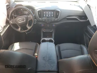 2023 GMC Terrain AT4 z VIN 3GKALYEG4PL127707, wystawiony jako Copart lot #61876075 z przebiegiem 24 631 mil mil oraz Szkoda całkowita • Salvage title. Historia ofert i sprzedaży dostępna na DreamBid. Obrazek 8.